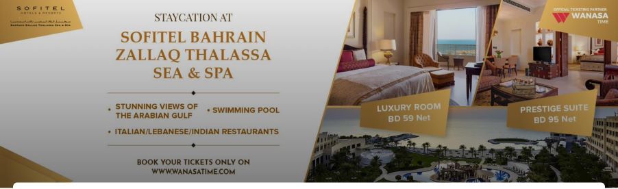 Staycation at Sofitel Bahrain Zallaq Thalassa Sea & Spa