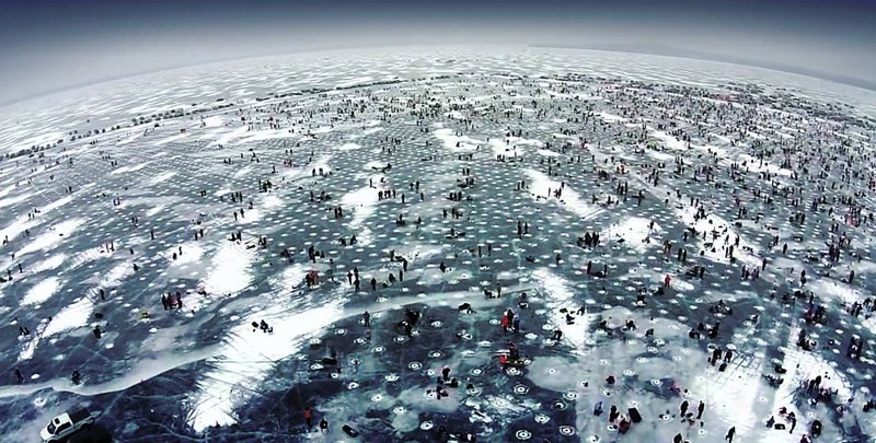 United Kigdom - ice fishing