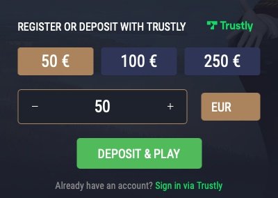 Casinos que aceptan trustly in Spain
